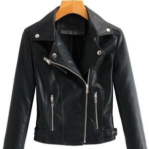 Faux leather Jacket